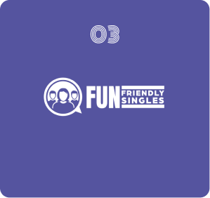 fun friendly singles logo